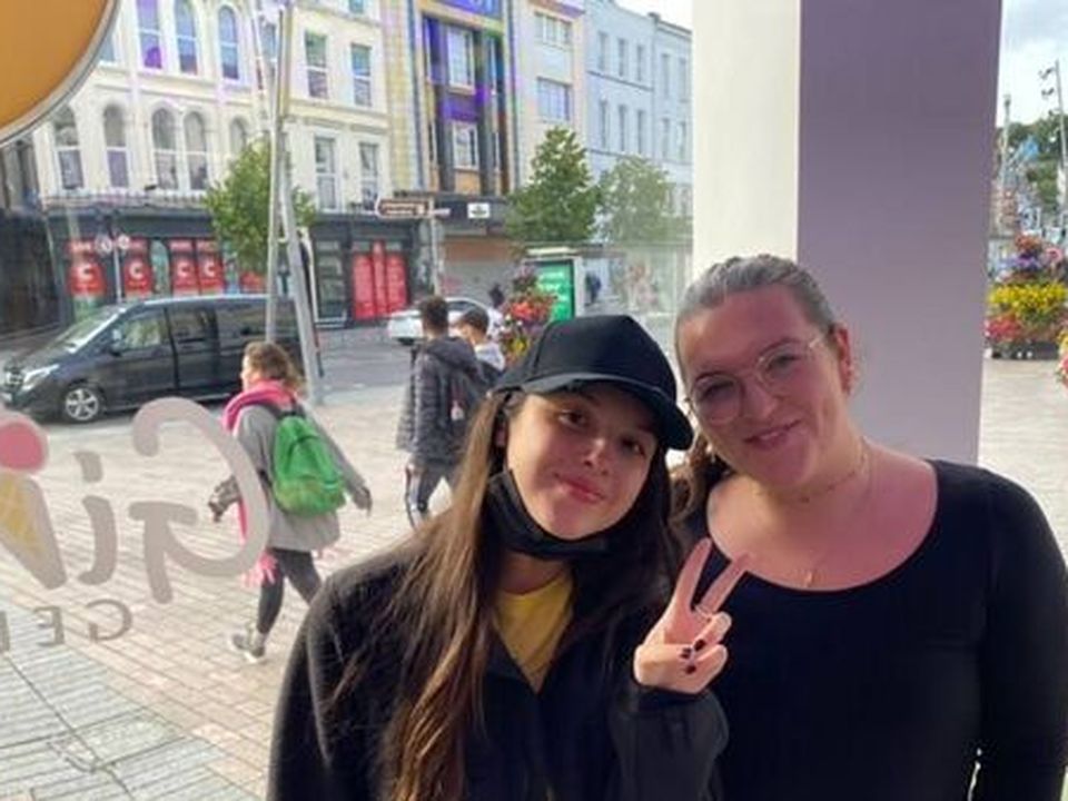 Aoibh Carroll with Olivia Rodrigo