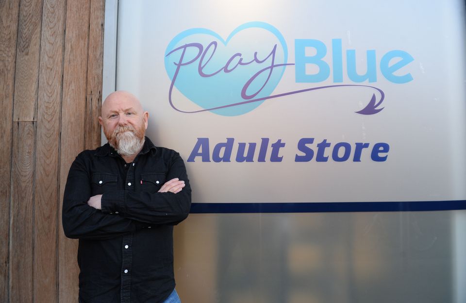 Richie Cullen, owner of Playblue.ie shop in Tallaght, Dublin. Picture: C Quinn