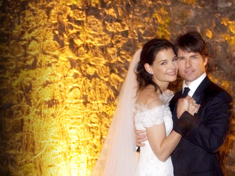 Tom Cruise (right) and Katie Holmes (Photo by WireImage House/WireImage)