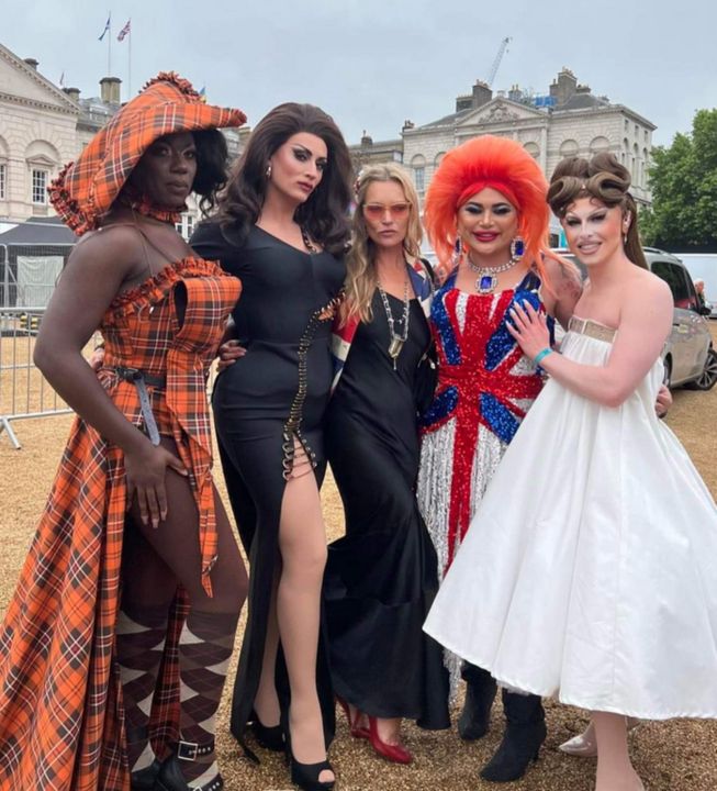 Drag queens at the Jubilee Pageant