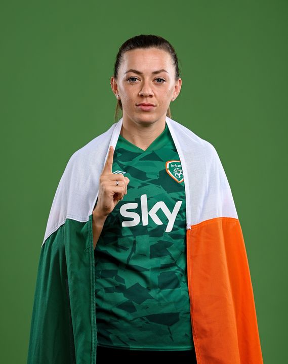 Skipper Katie is an inspirational leader for the Ireland team