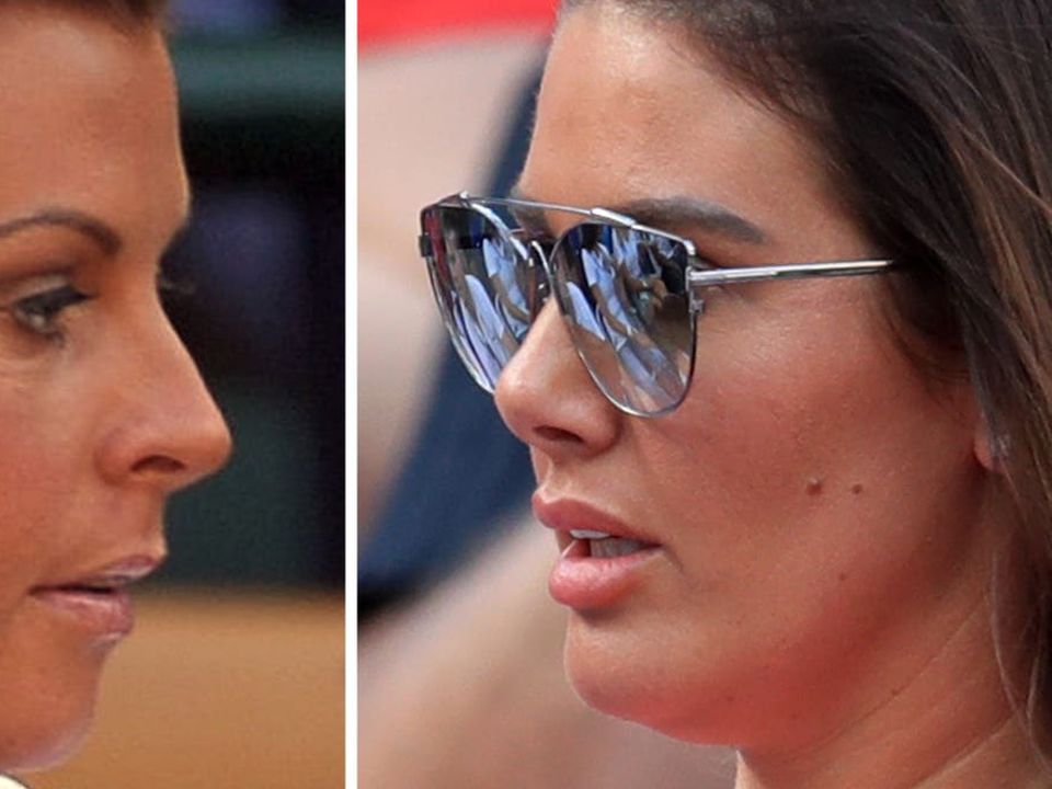 Coleen Rooney (left) who has accused Rebekah Vardy (right) of selling stories from her private Instagram account to the tabloid (Martin Rickett/Adam Davy/PA)