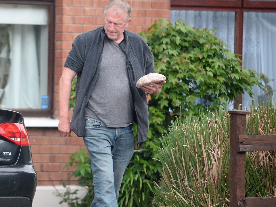 The Sunday World photographed Ray Roche after he was convicted on two counts of indecently assaulting a female in an historic sex abuse case.