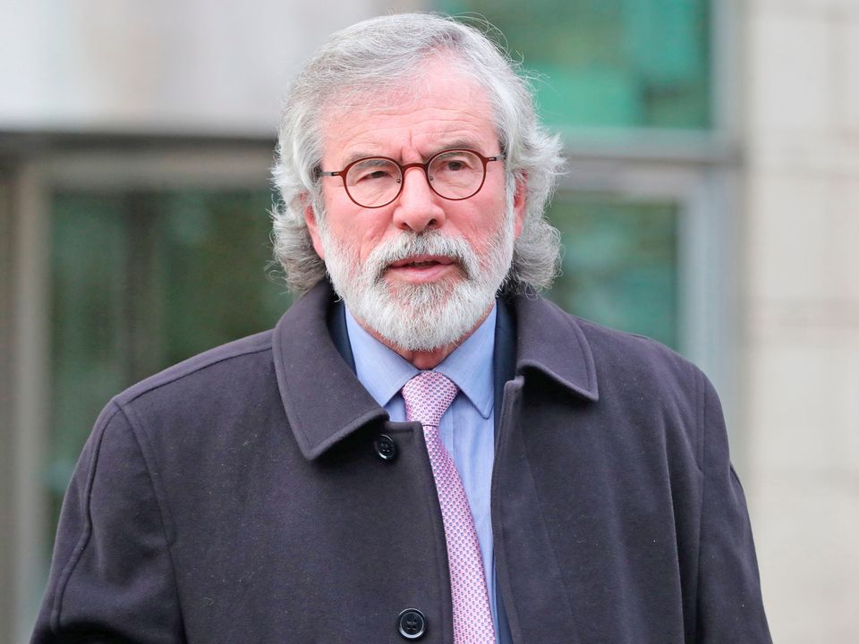 Former Sinn Féin leader Gerry Adams