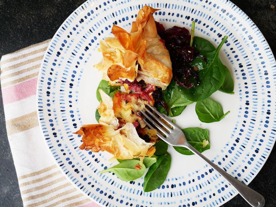 Goat's Cheese Filo Parcels