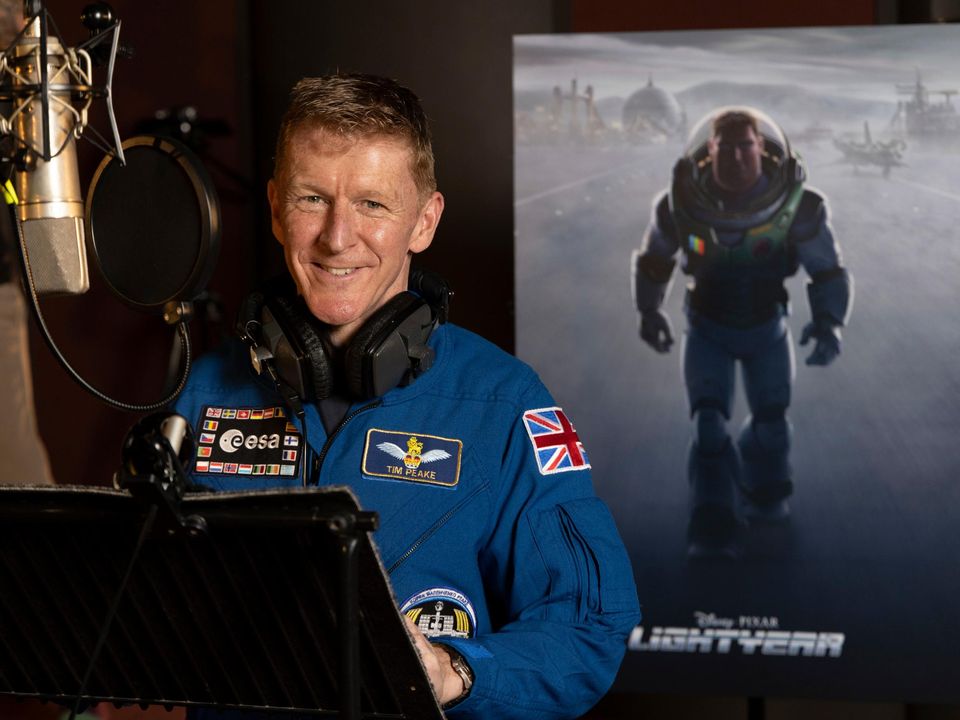 Astronaut Tim Peake is thrilled to have a cameo in Disney Pixar’s new film Lightyear