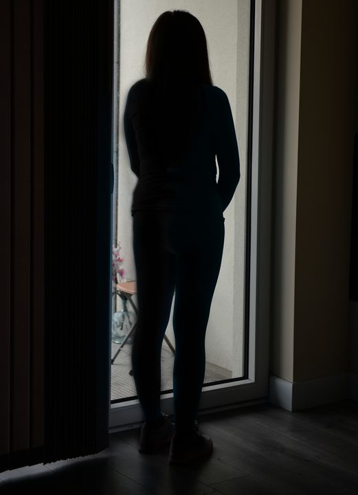 The young mum had to quit her job and move to different area