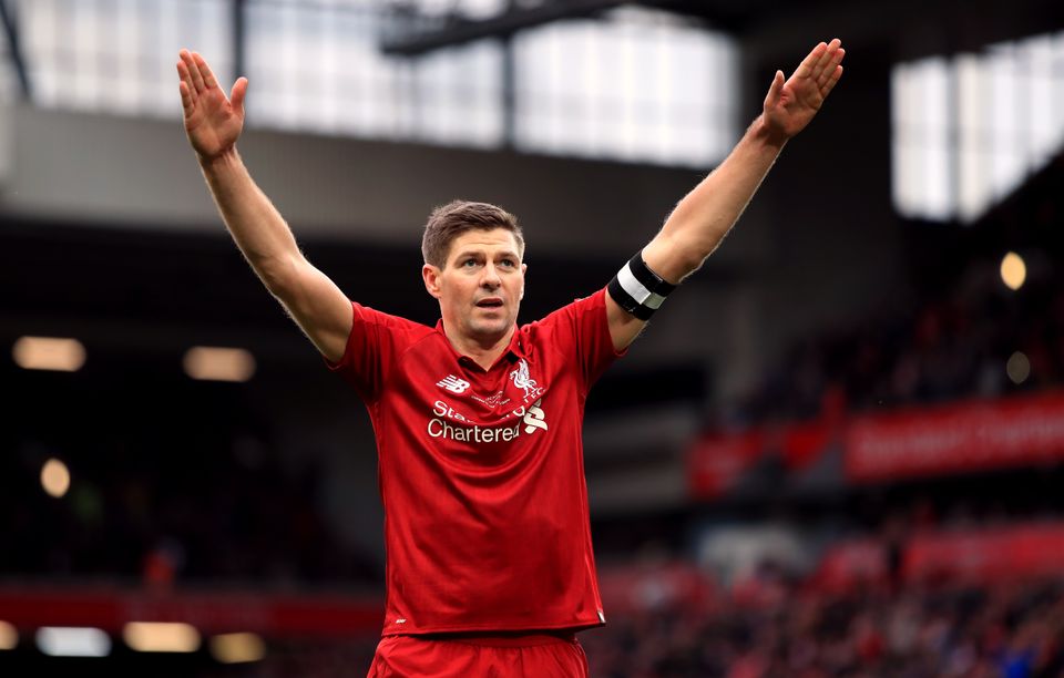 Steven Gerrard ended his Liverpool career in 2015 (Peter Byrne/PA)