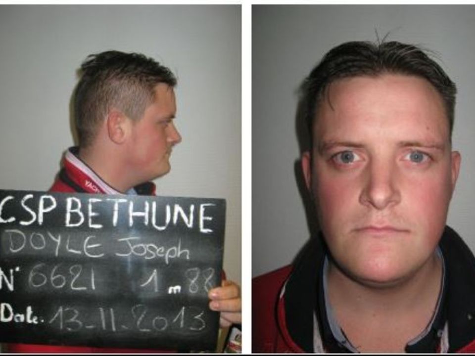 Photo from the Interpol Red Notice list of Tom Greene, Dead Zoo Gang member sentenced to three years in France for rhino horn and elephant tusk smuggling. 