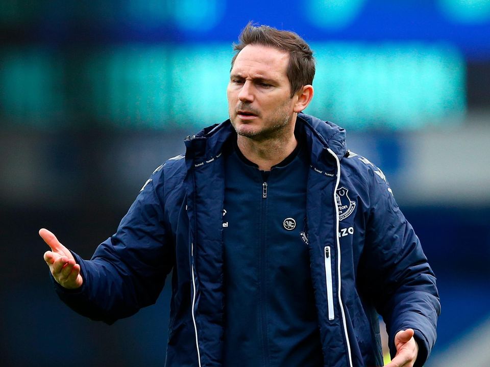 Everton manager Frank Lampard. Photo by: Alex Livesey/Getty Images
