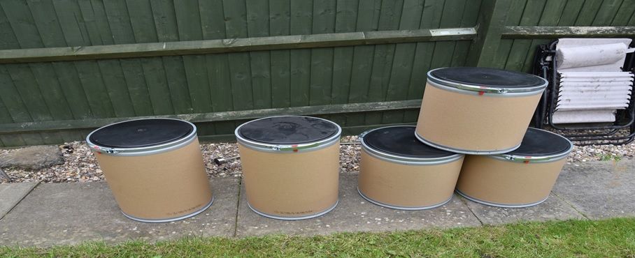 The acid barrels found at Boundary Lane
