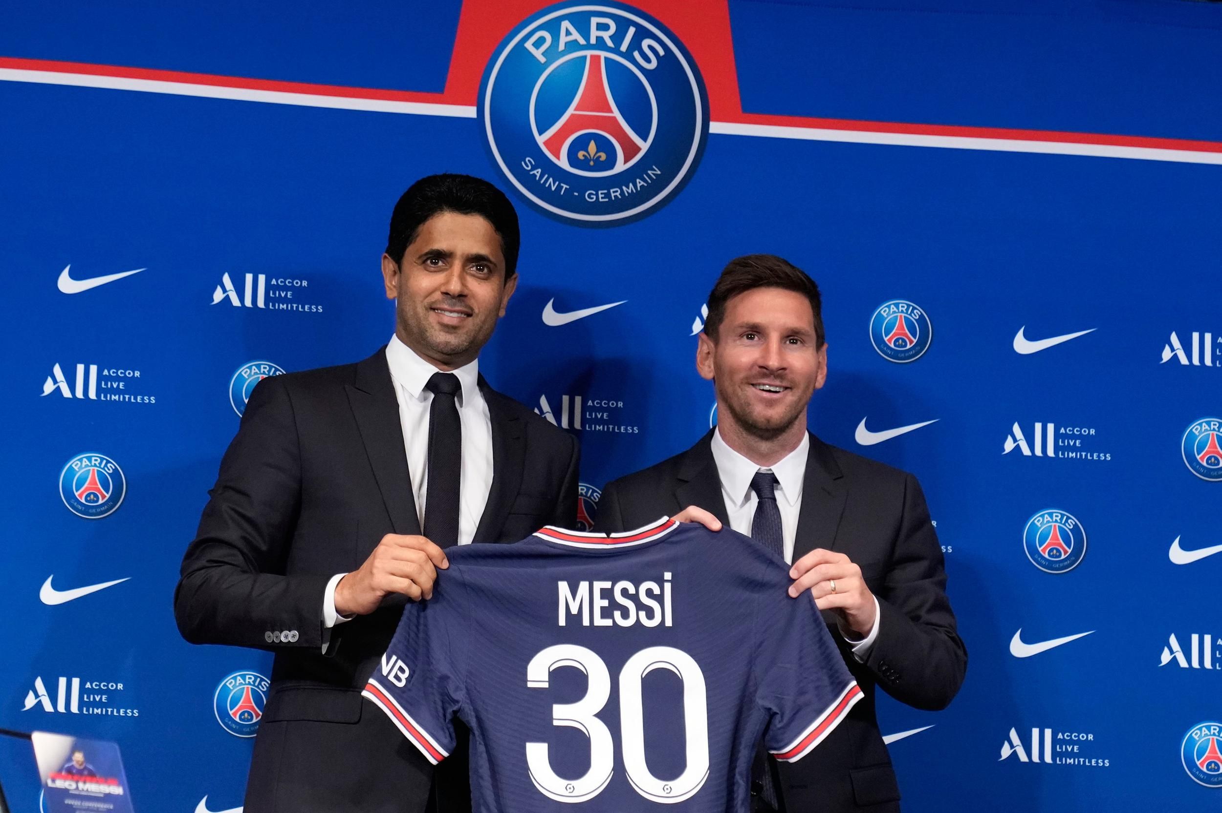 Lionel Messi poses in new PSG kit as he silences any rumours of