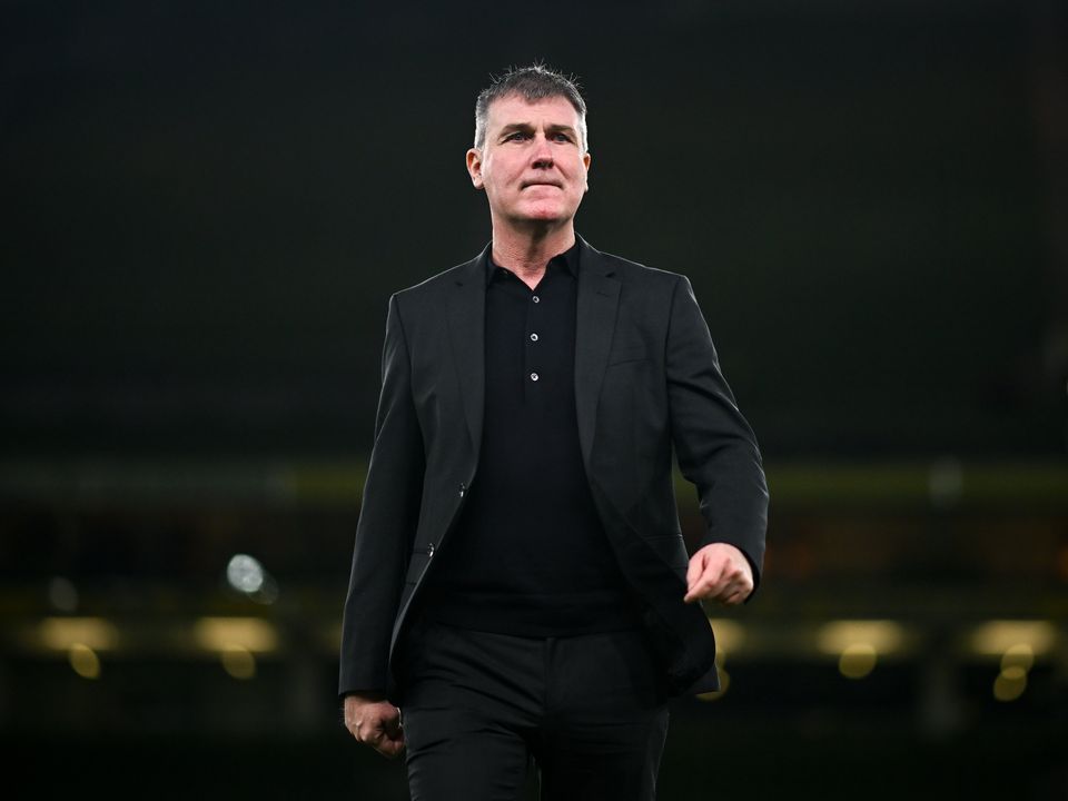 Ireland reached rock bottom under Stephen Kenny as just one competitive win against a top-75 ranked opponent proved. He couldn’t even manage a win against 103rd-rated New Zealand in his final game in charge. Photo: Stephen McCarthy/Sportsfile