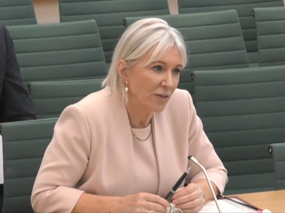 Culture Secretary Nadine Dorries told the Digital, Culture, Media and Sport Committee that four other people have access to her Netflix account (House of Commons/PA)