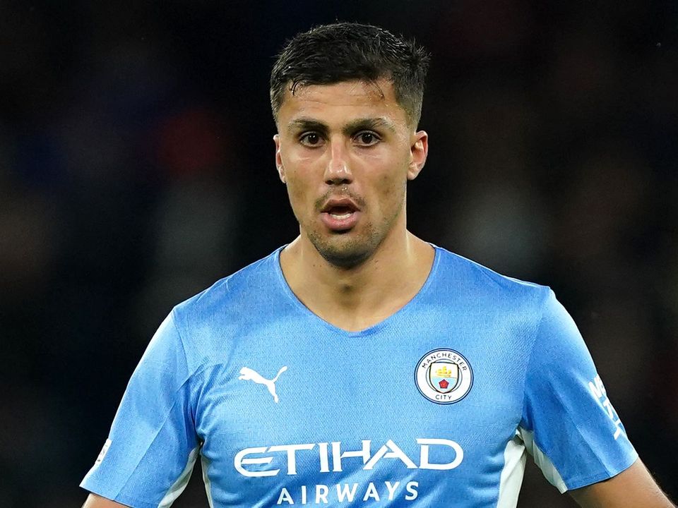 Manchester City’s Rodri is ready for the challenge of Real Madrid (Mike Egerton/PA)