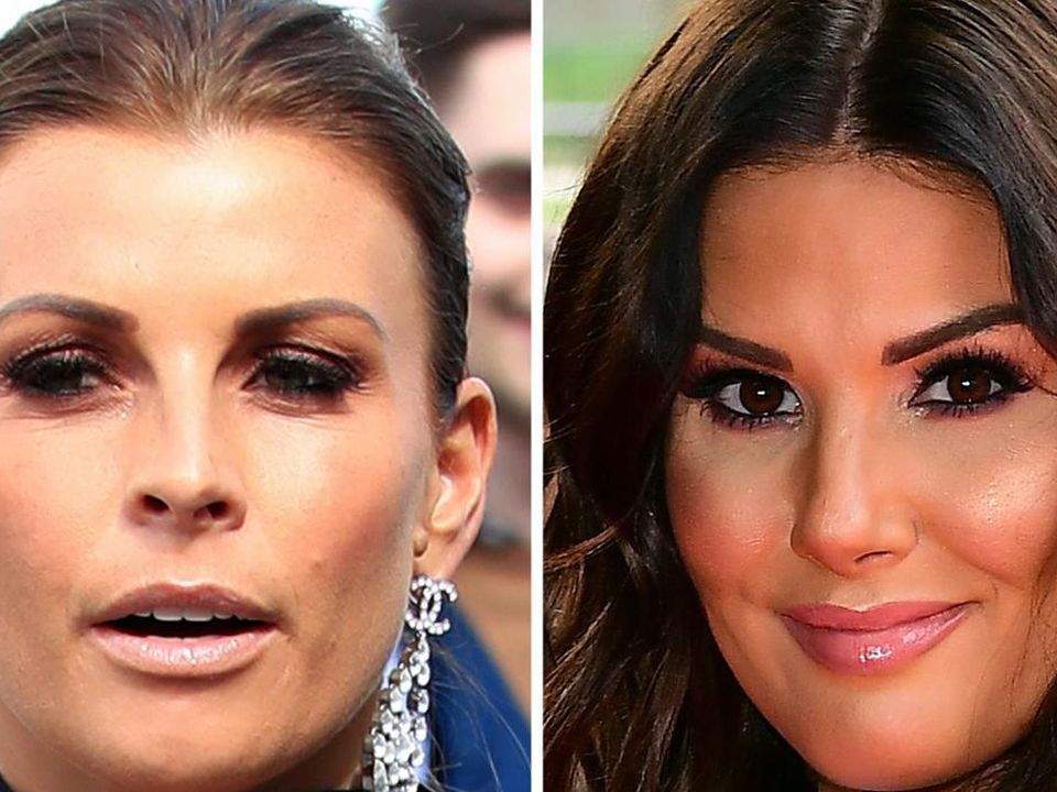 Coleen Rooney (left) and Rebekah Vardy Photo: Peter Byrne/Ian West/PA.