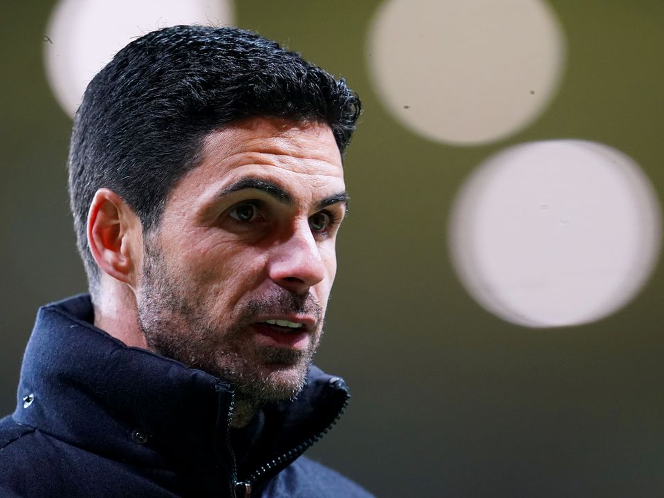 Mikel Arteta has called on Arsenal to back up their recent resurgence (Nick Potts/PA)