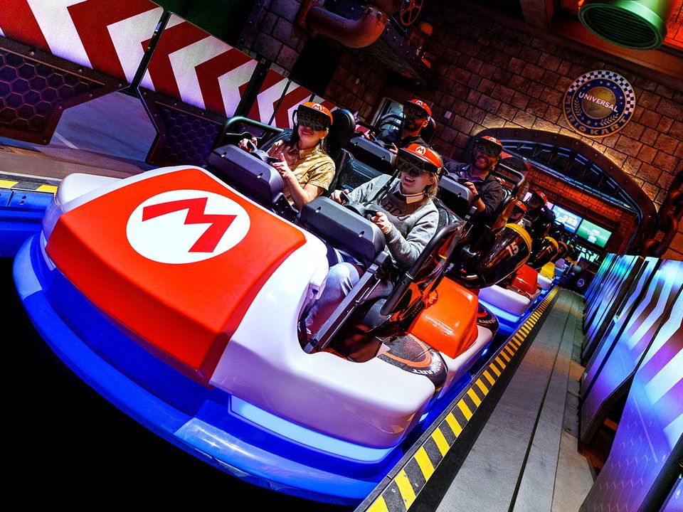 Mario Kart: Bowser’s Challenge is one of the new rides