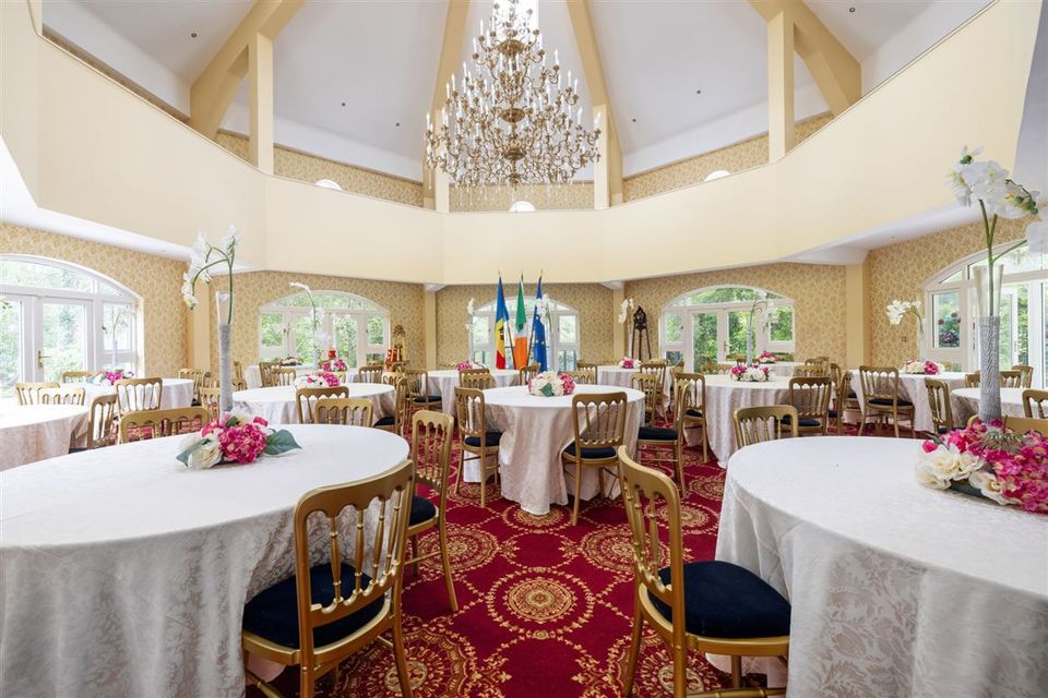 Drayton Manor's ballroom