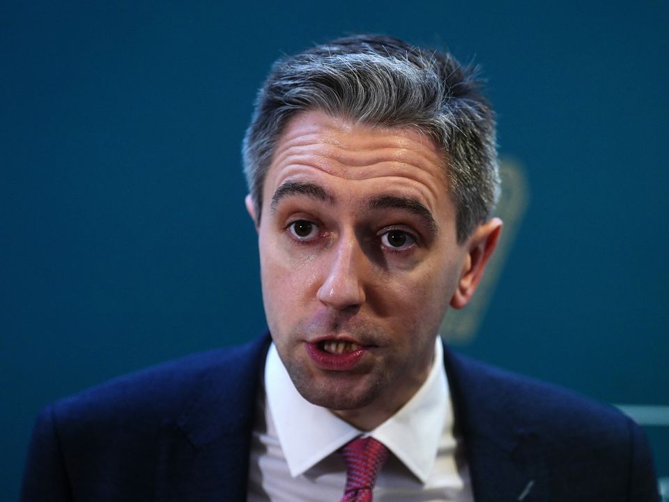 Justice Minister Simon Harris pledged to speed up decisions on asylum claims. Photo: Brian Lawless