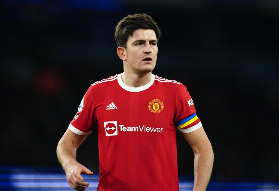 Harry Maguire has struggled for form during a difficult season as a collective at Manchester United (Martin Rickett/PA)