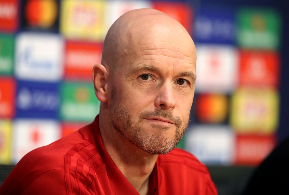 Ajax boss Erik ten Hag will take over at Manchester United in the summer (Adam Davy/PA)