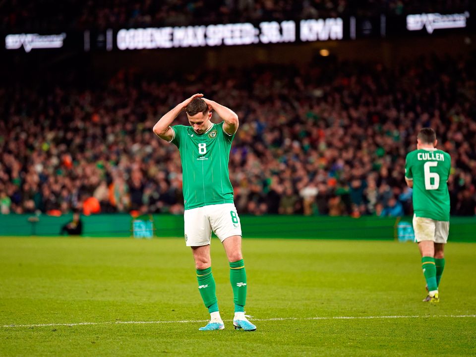 Agony for Ireland against France