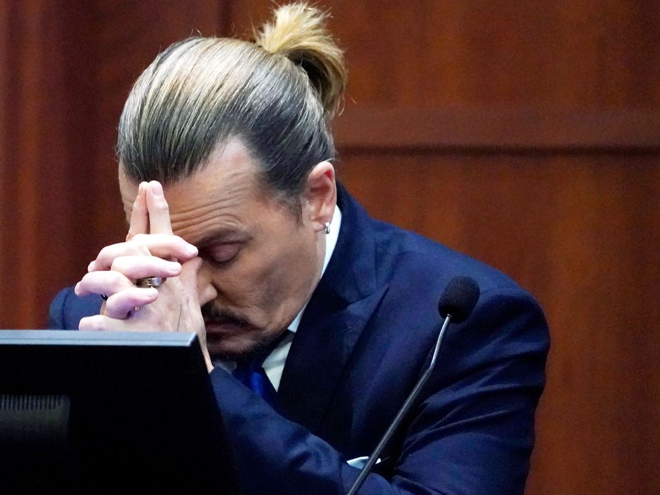 Johnny Depp says he was a victim of domestic violence as he concludes evidence (Steve Helber/PA)