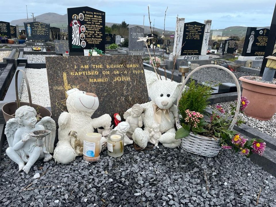 The Kerry grave of 'Baby John'