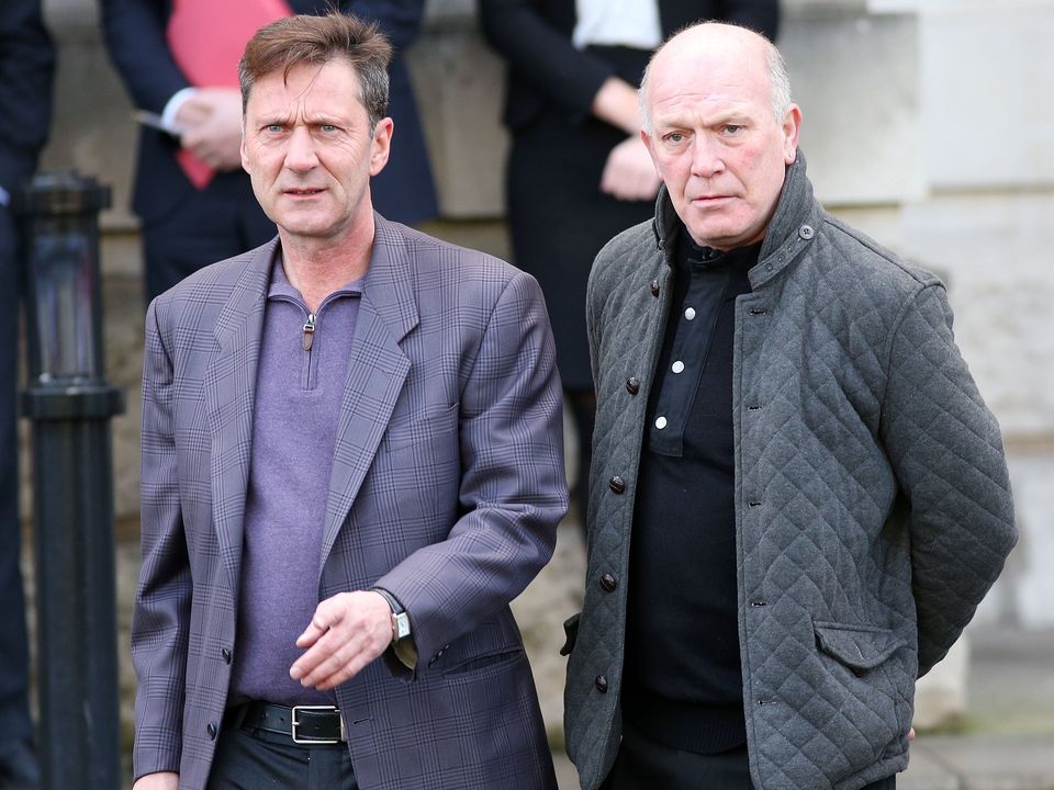 (From left) Kincora  victims Richard Kerr and Gary Hoy. Picture by Presseye