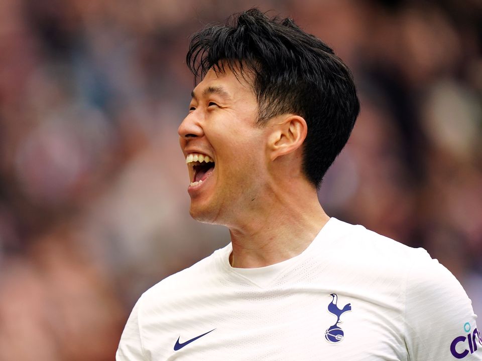 Son Heung-min was on the verge of being substituted (Adam Davy/PA)