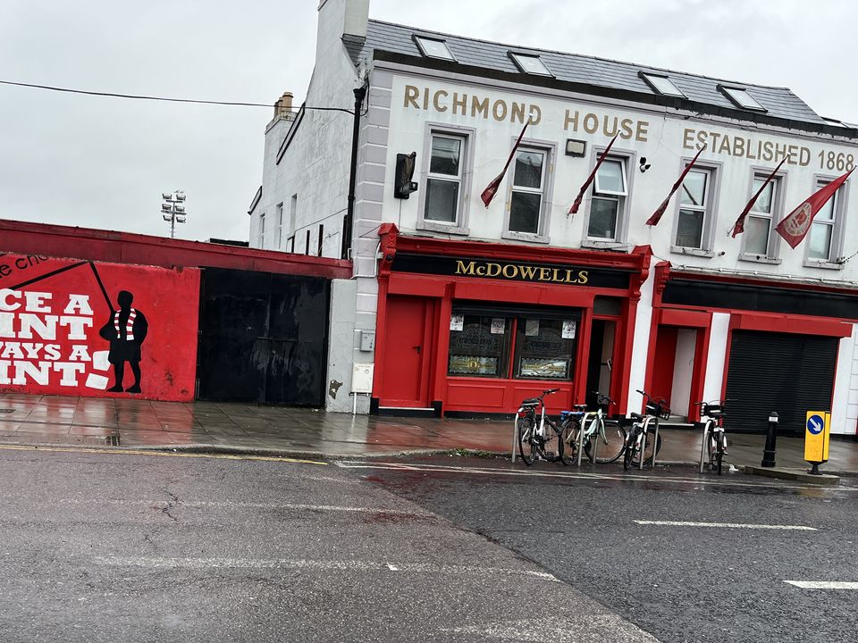 McDowell’s in Inchicore is ‘home’ to St Pat’s fans