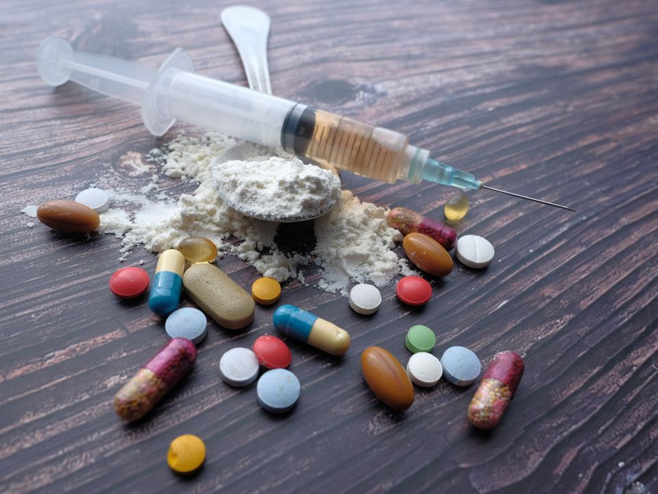 Illegal drugs. Stock image