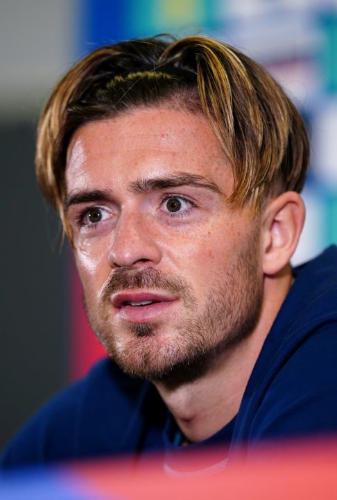England's Jack Grealish during a media session at St. George's Park, Burton-on-Trent. Picture date: Tuesday September 20, 2022.
