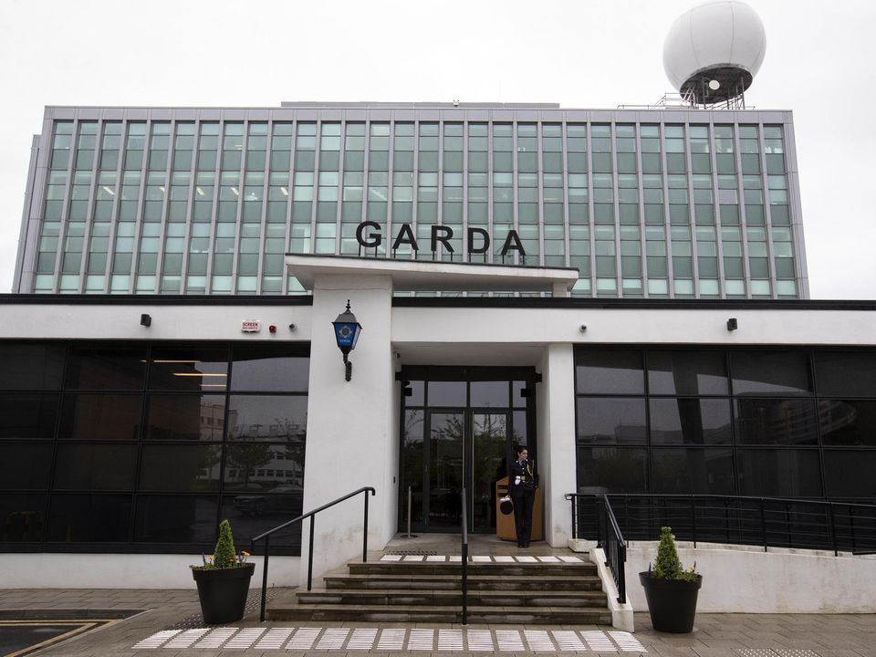 Garda Commissioner, Drew Harris pictured this morning at the official opening of the new Dublin Airport Garda Station. Picture Colin Keegan, Collins Dublin