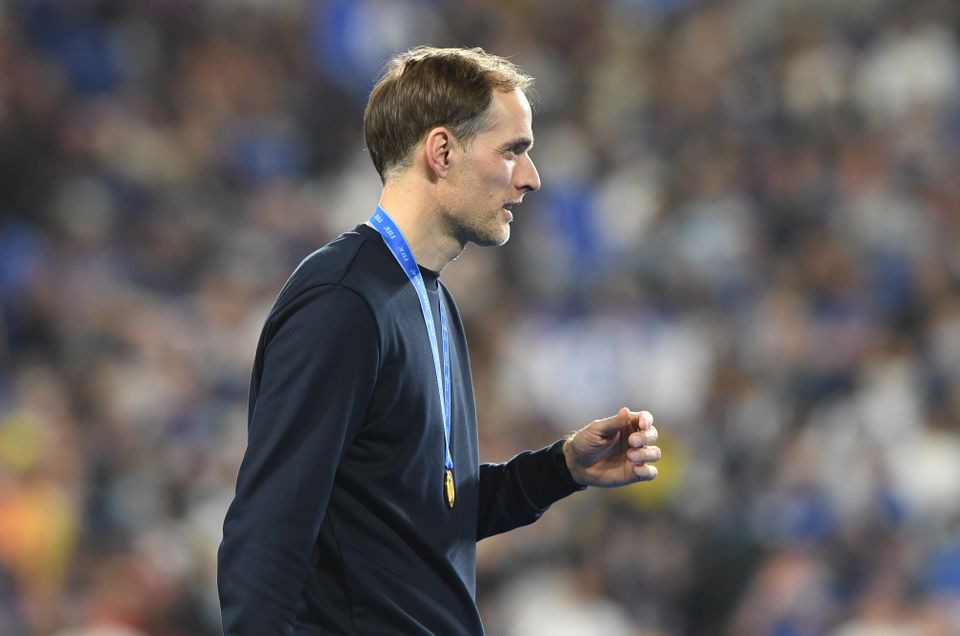 Thomas Tuchel, pictured, with his Club World Cup winners’ medal (PA Wire)