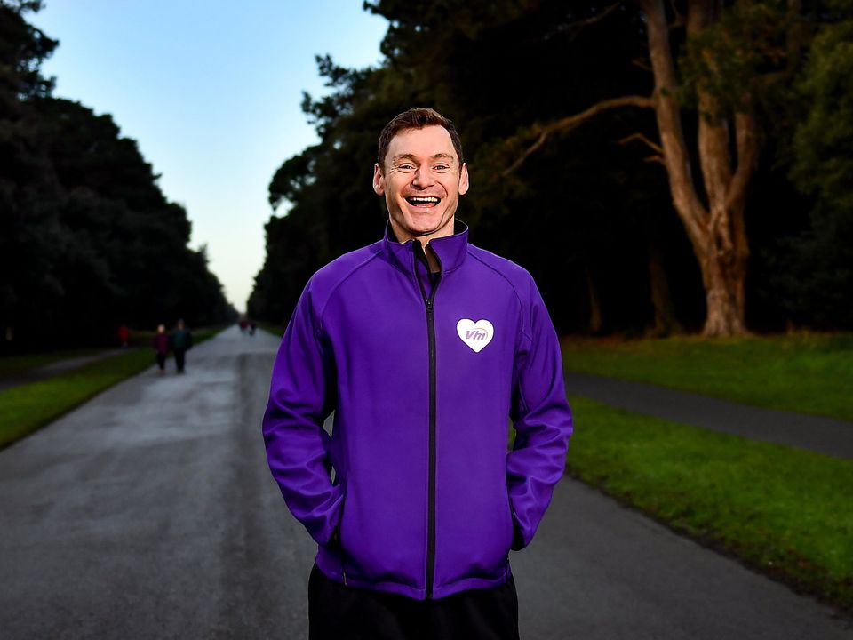 David Gillick is calling on people to start their new year with parkrun, by either walking, jogging, running or volunteering.