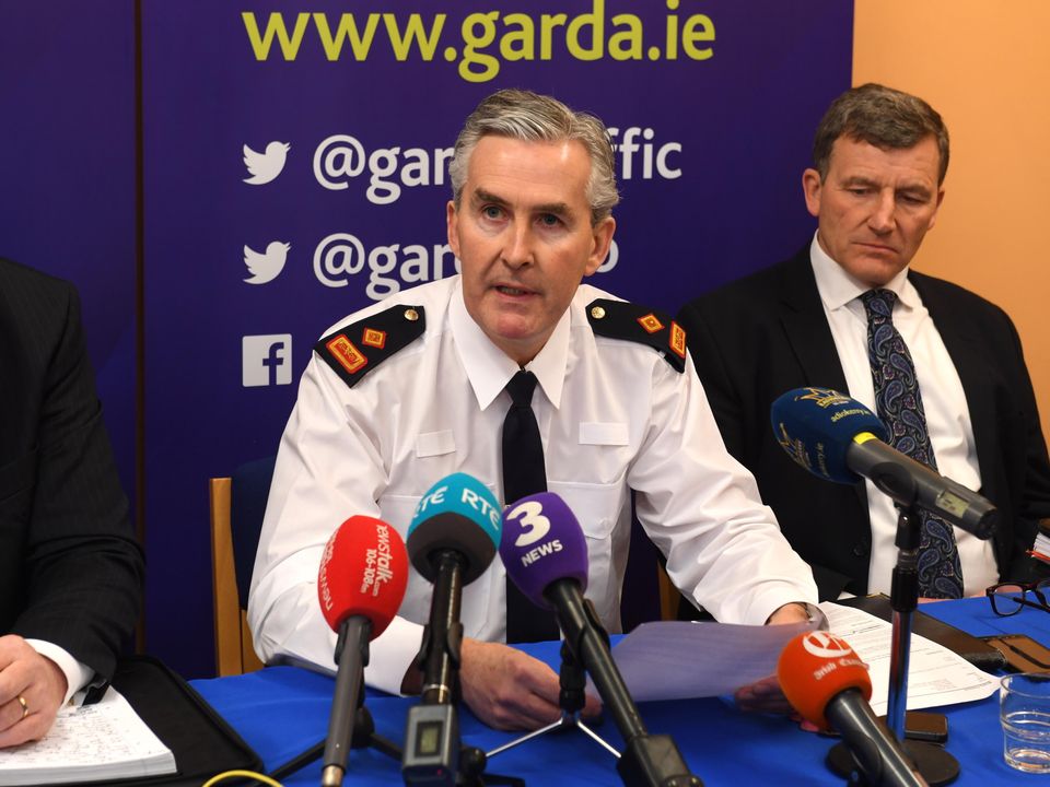 Superintendent Flor Murphy and Detective Inspector  John Brennan at the announcement of the Cold Case Review into the Kerry Babies Case in January 2018.