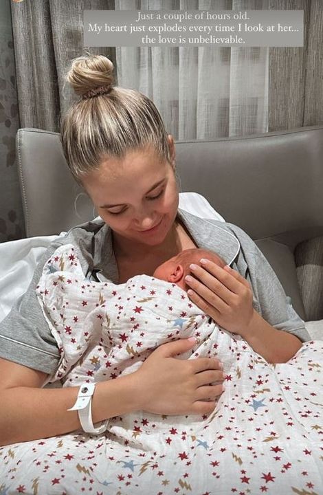 Molly-Mae has been sharing sweet moments with their newborn on Instagram.