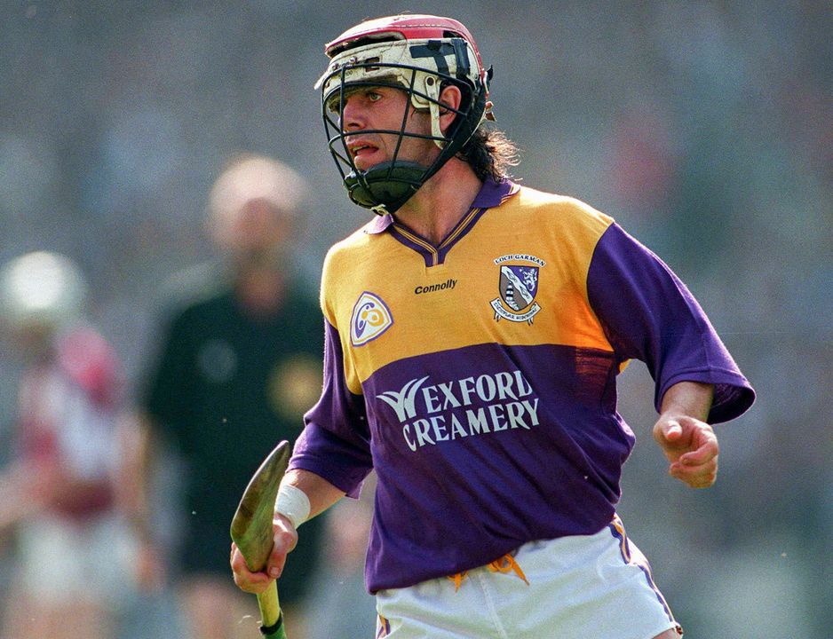 Wexford hurler Seán Flood missed the 1996 All-Ireland Final with a shin sprain.