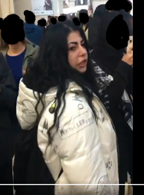 British Transport Police wants to speak to this woman after an anti-semitic hate crime at Victoria Station on Saturday. (British Transport Police/PA)
