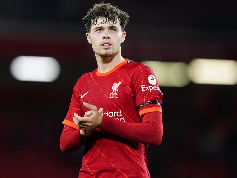 Liverpool’s Neco Williams believes he has improved as a player from his time on loan at Fulham (Peter Byrne/PA)