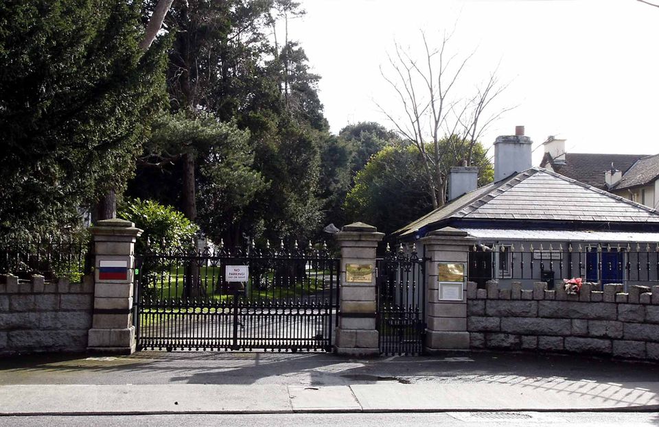El hombre que amenazó con incendiar la embajada rusa en Dublín «no muestra remordimiento»
