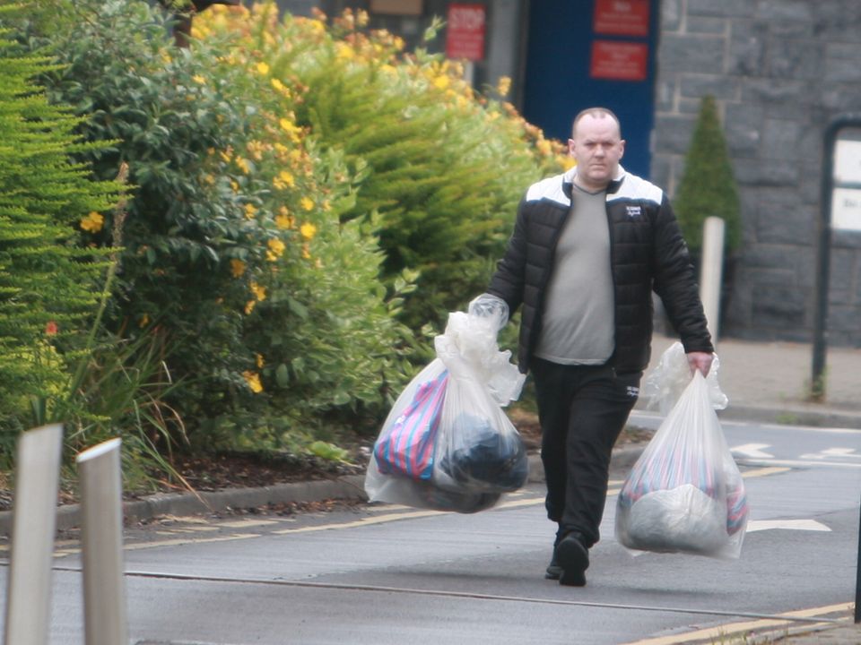 Stephen ‘Madser’ Doherty emerges from prison