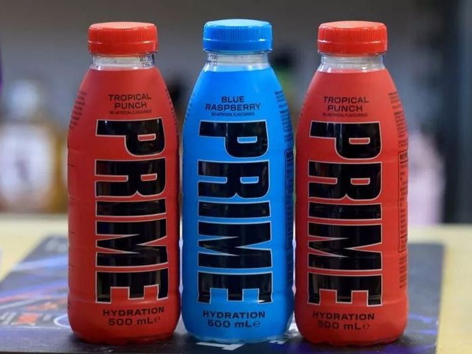 Prime Hydration drinks