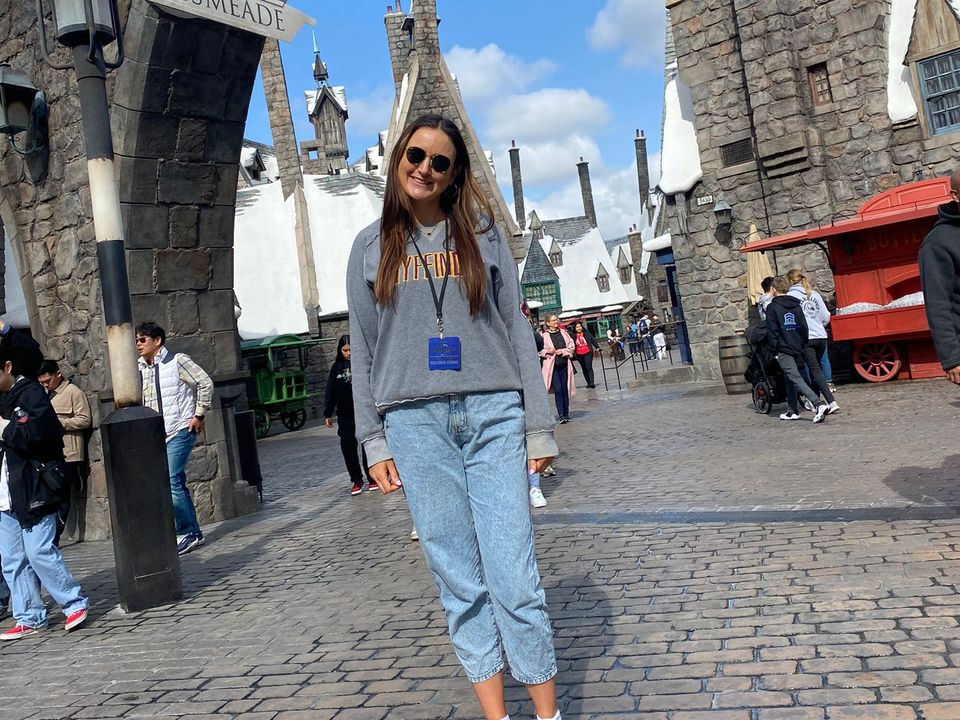 Eimear in Hogsmeade