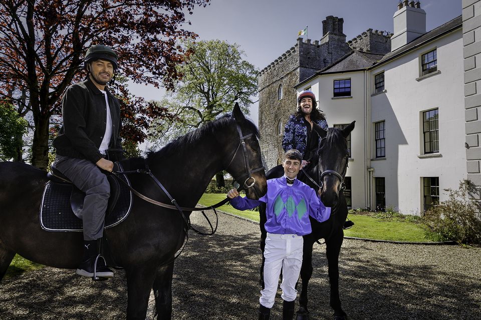 Giddy up: the men will pick the most stylish person of the day