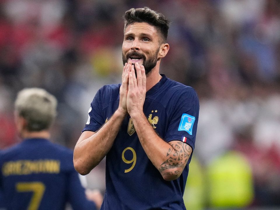 In the absence of Karim Benzema, Olivier Giroud has really stepped up the the plate. Photo: Manu Fernandez/AP