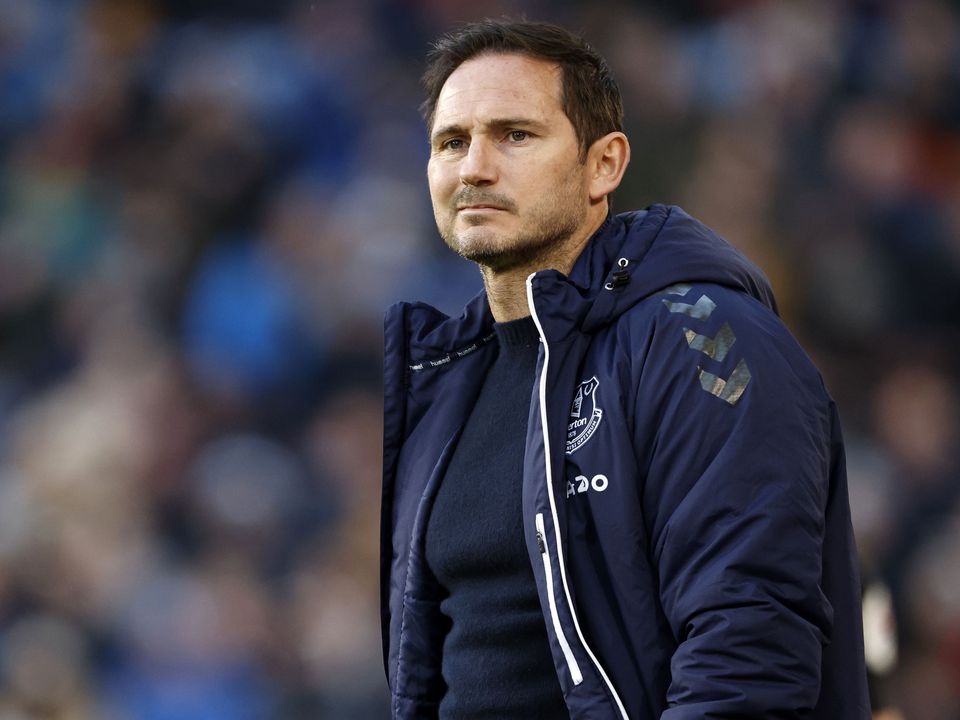 Frank Lampard was ‘relatively happy’ with a point (Richard Sellers/PA)