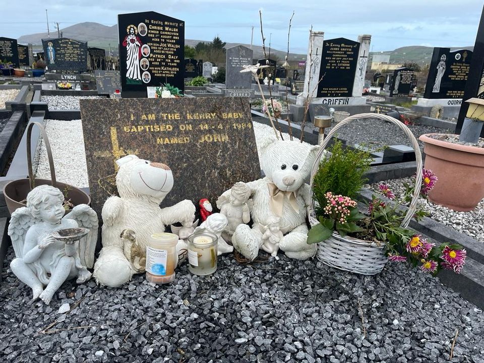 Baby John's grave